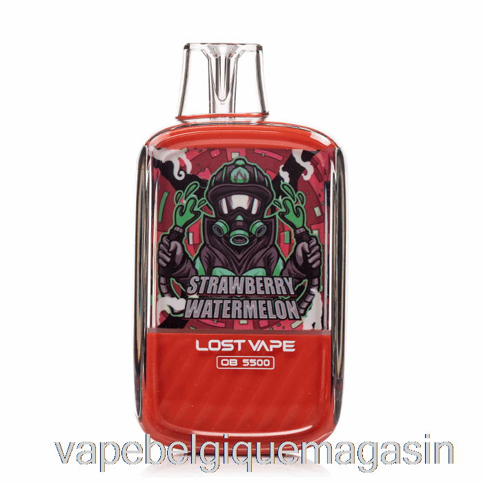 Vape Belgique Perdu Vape Ob5500 Jetable Fraise Pastèque
